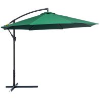 See more information about the Outsunny 3M Banana Hanging Parasol Umbrella Green