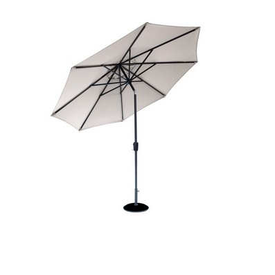 Product photograph of Elizabeth Garden Parasol By Garden Must Haves - 2 2m Grey from QD stores