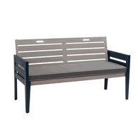 See more information about the Galaxy Garden Bench by Florenity Galaxy - 3 Seats Grey Cushions