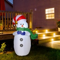 See more information about the Snowman Inflatable Christmas Decoration - 120cm
