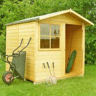 See more information about the Shire Abri Shiplap Garden Shed 7' x 7'