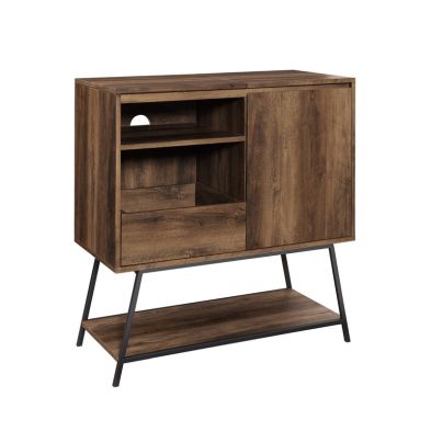 Product photograph of Deco Cabinet Brown 2 Doors 2 Shelves 1 Drawer from QD stores