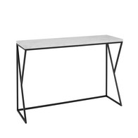 See more information about the Marbleiz Console Table Marbleiz & Metal Black & White