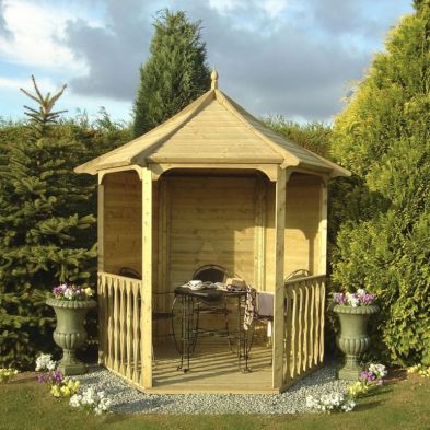 Product photograph of Shire Garden Arbour 6 X 7 from QD stores