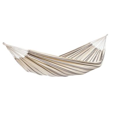 Product photograph of Barbados Cappuccino Hammock - Striped Cream Brown from QD stores