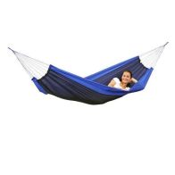 See more information about the Silk Traveller Ocean Hammock - Two Tone Blue