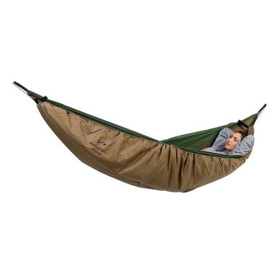 Underquilt Poncho Hammock With Under Quilt Brown