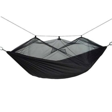 Product photograph of Moskito-traveller Extreme Hammock - Two Tone Black from QD stores