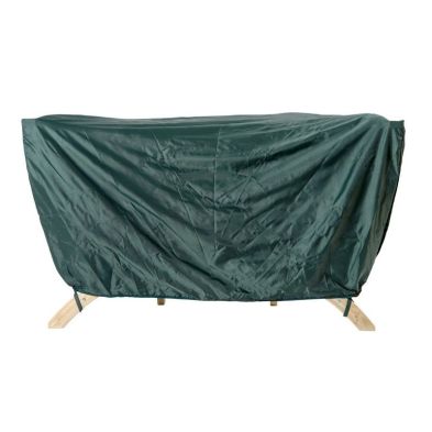 Product photograph of Siena Due Garden Bench Seat Cover - Green from QD stores