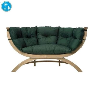 Product photograph of Siena Due Verde Garden Bench Seat - Green from QD stores