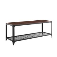 See more information about the Industrial Coffee Table Dark Brown