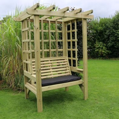 Product photograph of Beatrice Garden Arbour By Croft - 2 Seats from QD stores