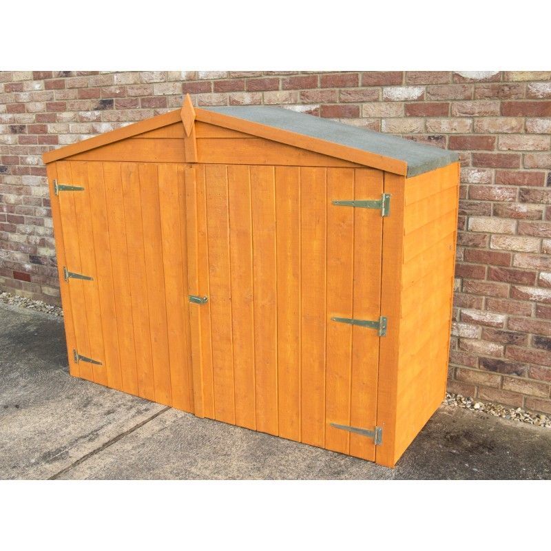 Shire Securstore 6' 11" x 3' 4" Apex Shed - Budget Dip Treated Shiplap