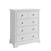 See more information about the Barford Chest of Drawers Oak White 5 Drawers