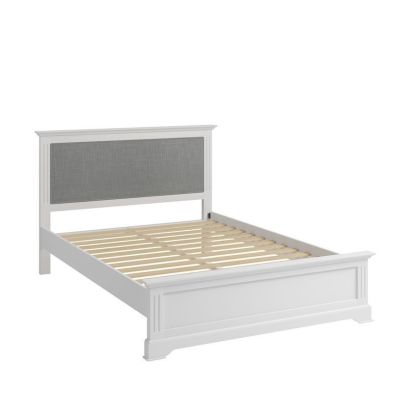 Barford Double Bed Oak White 5 X 7ft
