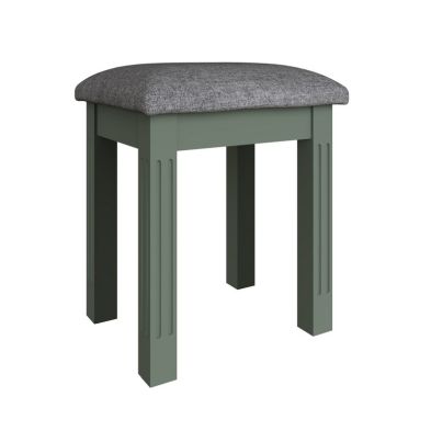 Product photograph of Banbury Dressing Stool Pine Green from QD stores