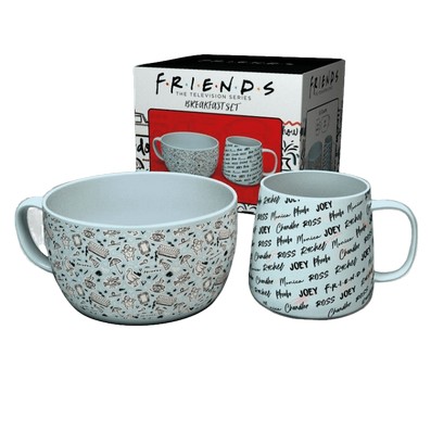 Friends Breakfast Set Bowl Mug