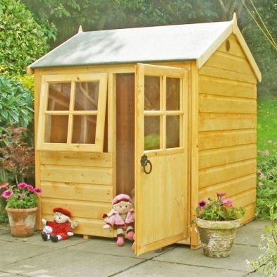 Product photograph of Shire Bunny 3 10 X 3 10 Apex Children S Playhouse - Premium Dip Treated Shiplap from QD stores