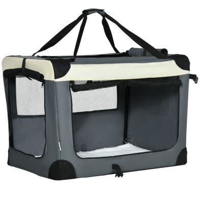 See more information about the PawHut 81cm Foldable Pet Carrier