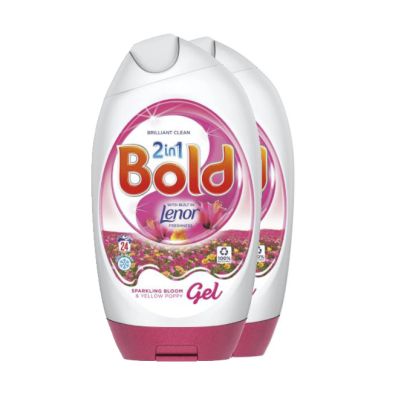 Image of Bold 2 in 1 Washing Gel Bloom & Poppy 48 Washes