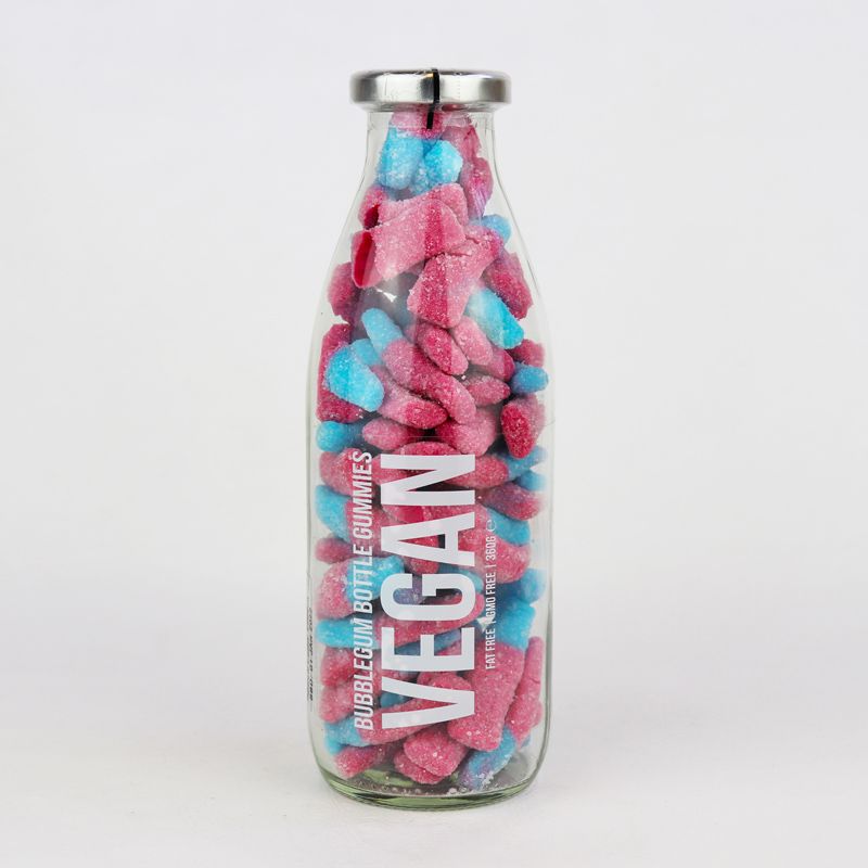 Vegan Bubblegum Bottles Glass