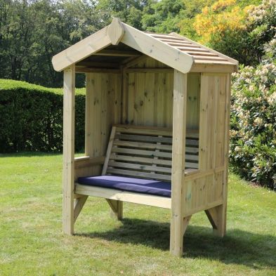 Product photograph of Cottage Garden Arbour By Croft - 2 Seats from QD stores
