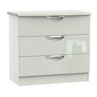 See more information about the Weybourne 3 Drawer Bedroom Chest White