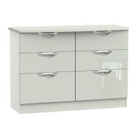 See more information about the Weybourne 6 Drawer Midi Bedroom Chest White