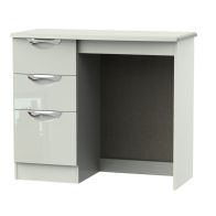See more information about the Weybourne 3 Drawer Vanity Bedroom Desk White