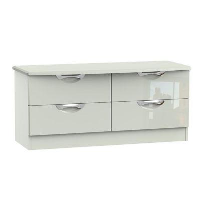 Product photograph of Weybourne Large Chest Of Drawers Off-white 4 Drawers from QD stores
