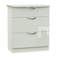 See more information about the Weybourne 3 Drawer Deep Bedroom Chest White