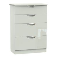 See more information about the Weybourne 4 Drawer Deep Bedroom Chest White