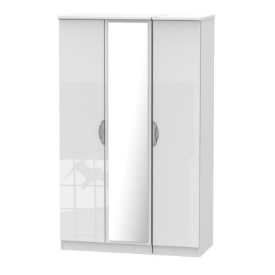 See more information about the Weybourne Tall Wardrobe White 3 Doors