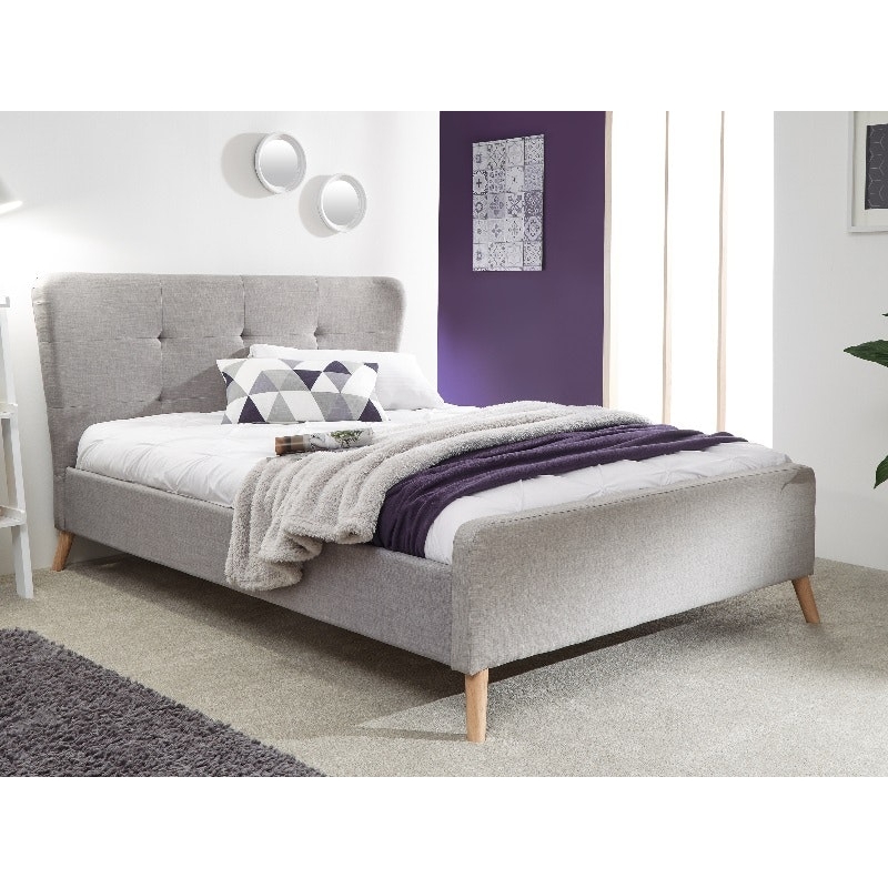 Carnaby Upholstered Double Bed Frame, Upholstered Double Bed Frame