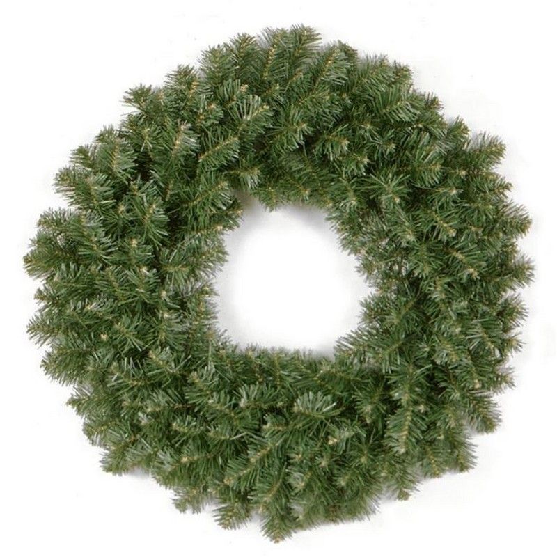 Wreath Christmas Decoration Green - 60cm Covington 