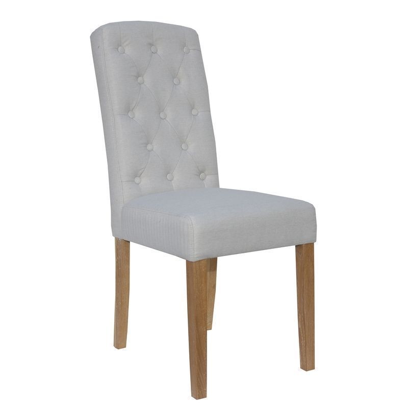 Pair of Lancelot Dining Chairs Natural