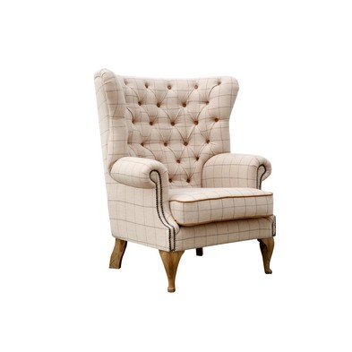 Product photograph of Oxbridge Armchair Oak Natural from QD stores