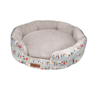 Large Dog Bed Blue Cotton 78cm By Cath Kidston
