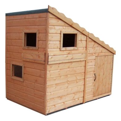 Product photograph of Shire Command Post 5 10 X 3 10 Pent Children S Playhouse - Premium Dip Treated Shiplap from QD stores