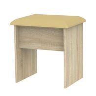 See more information about the Buxton Dressing Stool Natural & White
