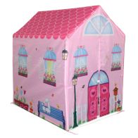See more information about the Pink Playhouse Wendy House Indoor Outdoor Play Tent