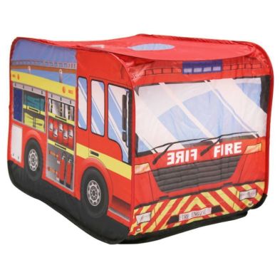 See more information about the Wensum Fire Engine Play Tent Indoor Outdoor Polyester Pop Up