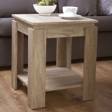 Product photograph of Canyon Table Natural 1 Shelf from QD stores