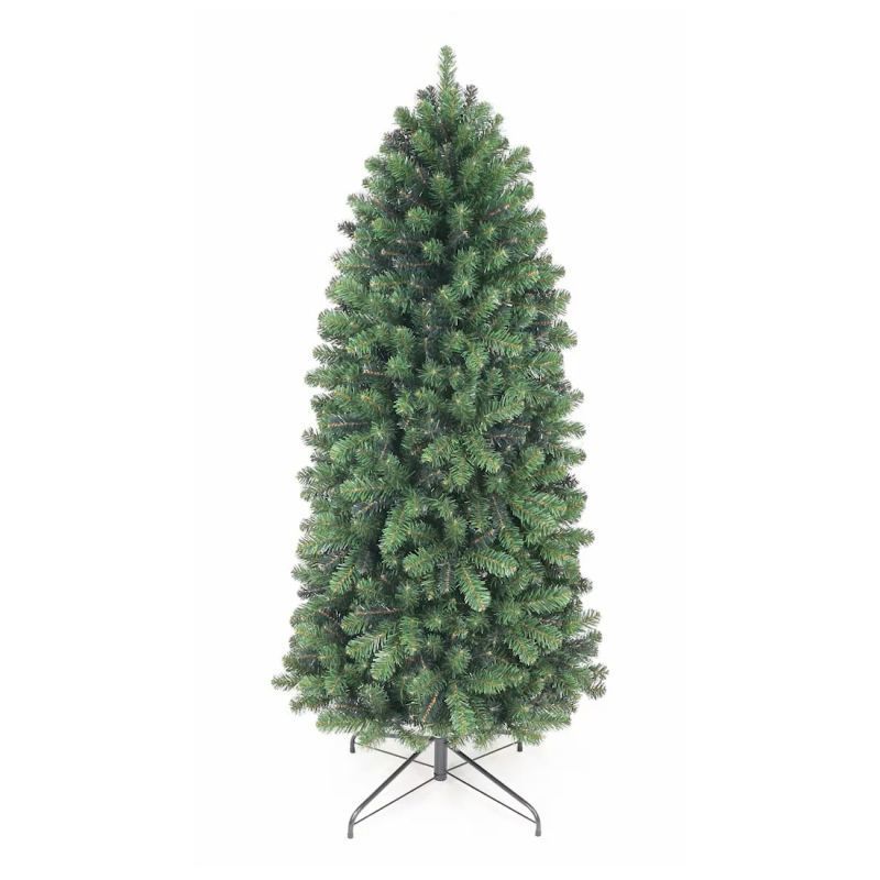 6ft Slim Fraser Hinge Christmas Tree Artificial - 796 Tips 