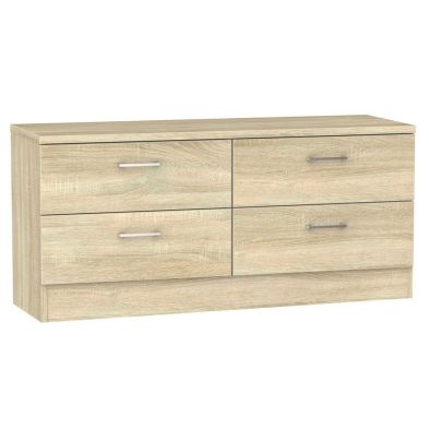Product photograph of Elmsett Large Chest Of Drawers Natural 4 Drawers from QD stores