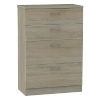 See more information about the Elmsett 4 Drawer Deep Bedroom Chest Brown
