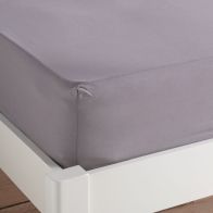 See more information about the Hamilton McBride Single Charcoal Fitted Sheet