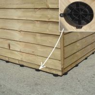 See more information about the Mercia Garden Shed Floor Bearer Boot 10 Pack