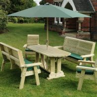 See more information about the Ergo Garden Patio Dining Set by Croft - 8 Seats