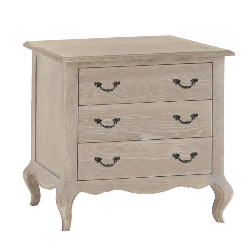 Victoria Oak Chest Of 3 Drawers